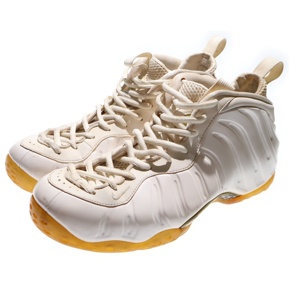 NIKE(ナイキ) 【観賞用 2012年製】 AIR FOAMPOSITE ONE エアフォームポジット ワン ハイカットスニーカー ホワイト US11/29cm 314996-100
