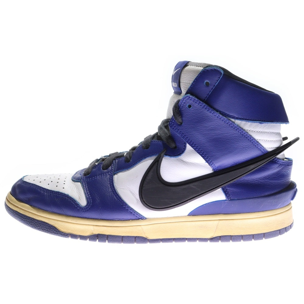 NIKE(ナイキ) ×AMBUSH DUNK HIGH DEEP ROYAL アンブッシュ ダンク ディープロイヤル ハイカットスニーカー ブルー/ホワイト US10.5/28.5cm CU7544-400