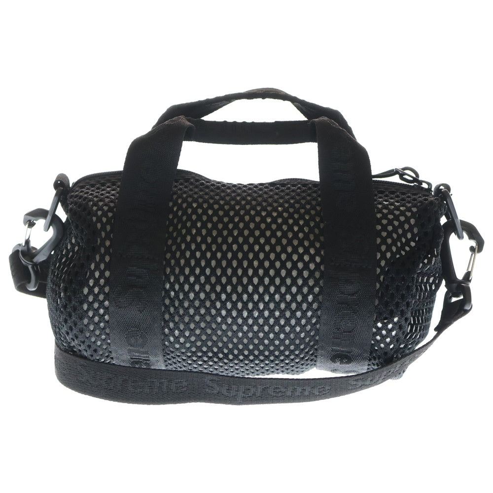 SUPREME(シュプリーム) 25SS Mesh Mini Duffle Bag メッシュ ミニ ダッフル ショルダーバッグ ブラック