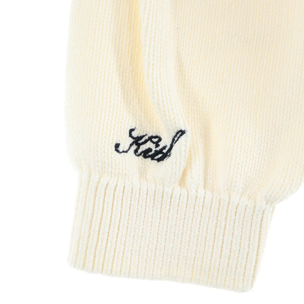 KITH(キス) 23AW ×Disney Mickey Crewneck Sweater ディズニー ミッキー クルーネック ニットセーター アイボリー KHM031716-104