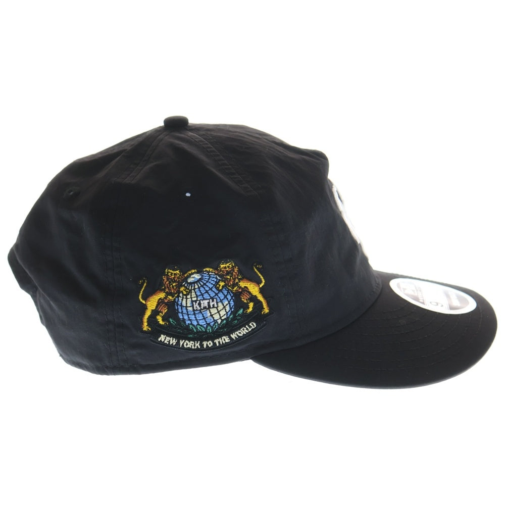 KITH(キス) 23SS ×NEW ERA For Mets Nylon 9Fifty A-Frame ニューエラ ナイロン ベースボールキャップ 帽子 ネイビー 25-095-060-0002-7-0