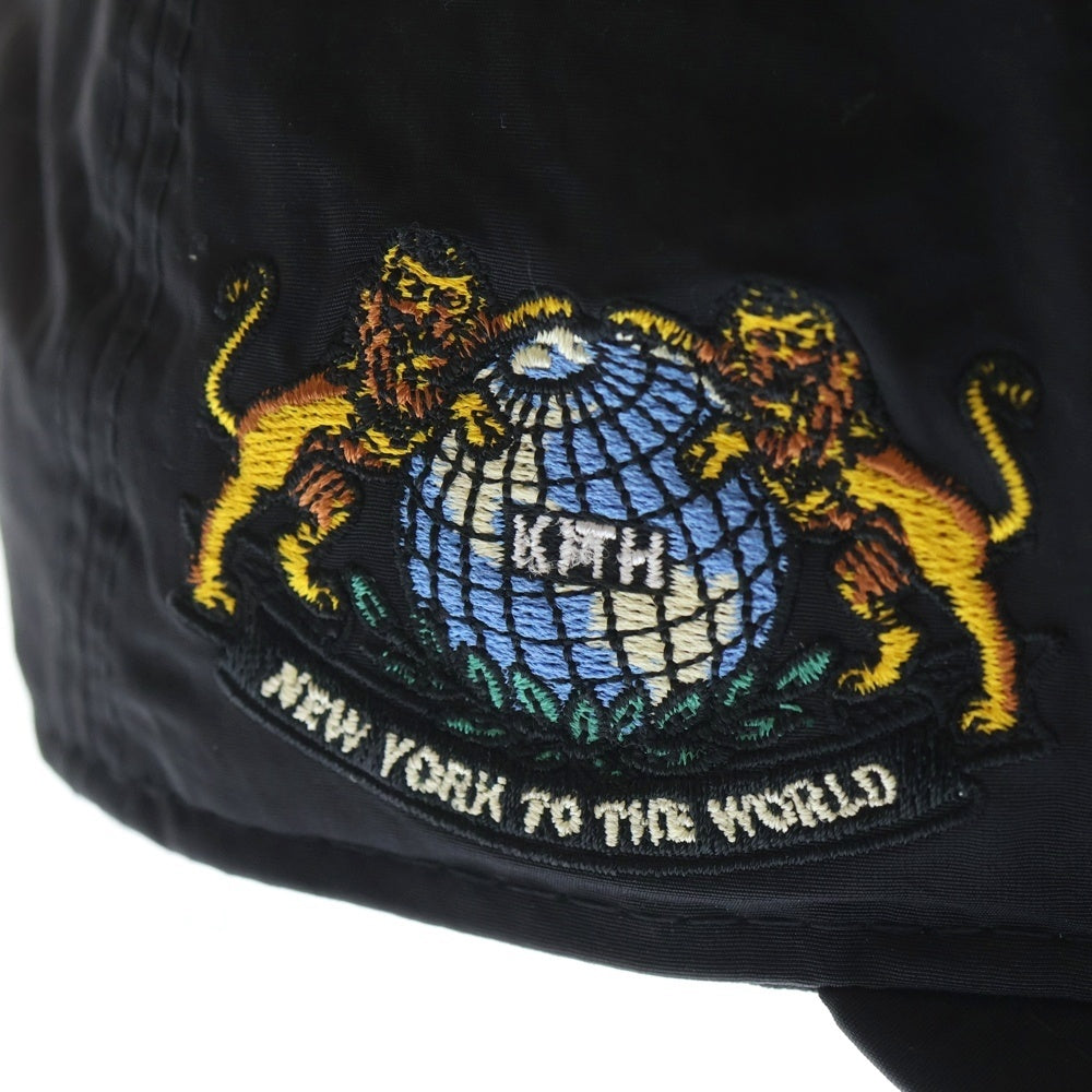 KITH(キス) 23SS ×NEW ERA For Mets Nylon 9Fifty A-Frame ニューエラ ナイロン ベースボールキャップ 帽子 ネイビー 25-095-060-0002-7-0