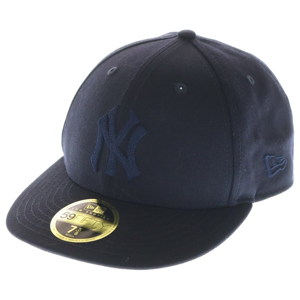 KITH(キス) 24AW ×NEW ERA ×Auralee 59Fifty Low Profile Cap ニューエラ オーラリー 6パネル ベースボールキャップ 帽子 キャップ ネイビー KHM050779-413
