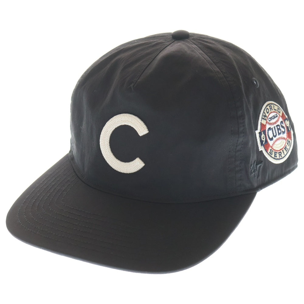 KITH(キス) ×NEW ERA 47 Brand Chicago Cubs Nylon SL Hitch Snapback ニューエラ シカゴ ロゴ刺繍 6パネル ナイロン ベースボールキャップ 帽子 47B-Z-2024070003