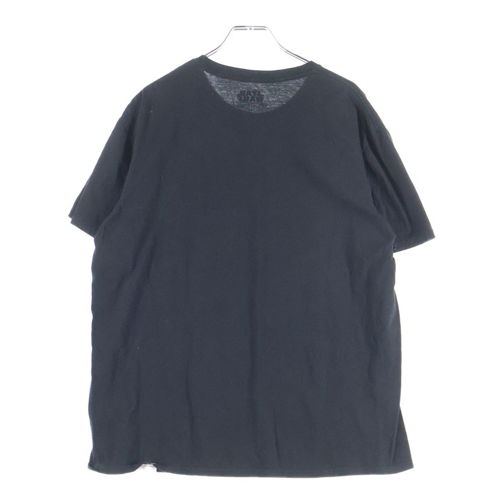 KITH(キス) ×STER WARS VINTAGE TEE スターウォーズ ヴィンテージ ダースベイダー フロントプリント クルーネック 半袖Tシャツ カットソー ブラック 23-071-060-0149-3-0