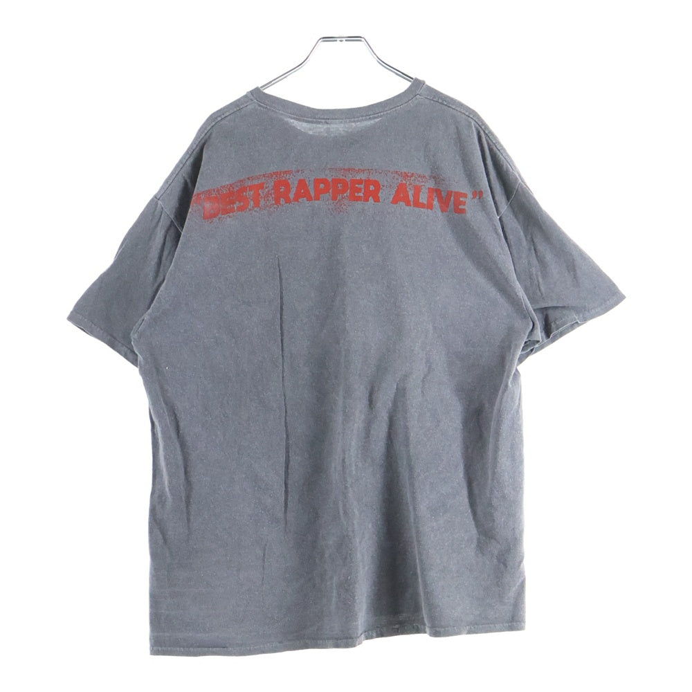KITH(キス) ×lil WAYNE VINTAGE TEE リル ウェイン 両面プリント クルーネック 半袖Tシャツ カットソー グレー 25-073-060-0057-1-0