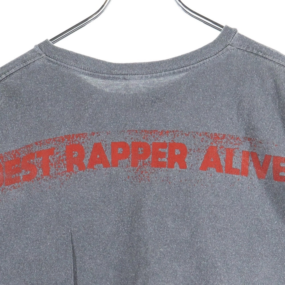 KITH(キス) ×lil WAYNE VINTAGE TEE リル ウェイン 両面プリント クルーネック 半袖Tシャツ カットソー グレー 25-073-060-0057-1-0