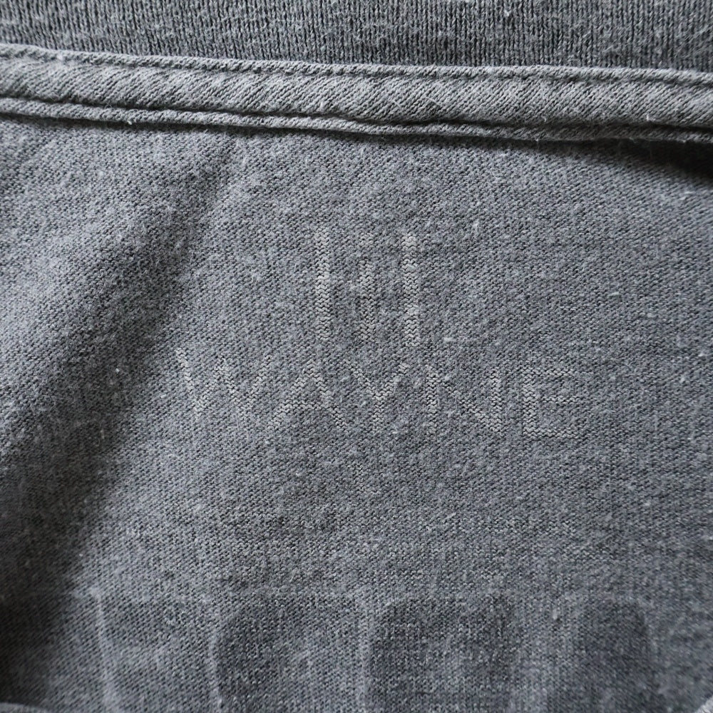 KITH(キス) ×lil WAYNE VINTAGE TEE リル ウェイン 両面プリント クルーネック 半袖Tシャツ カットソー グレー 25-073-060-0057-1-0