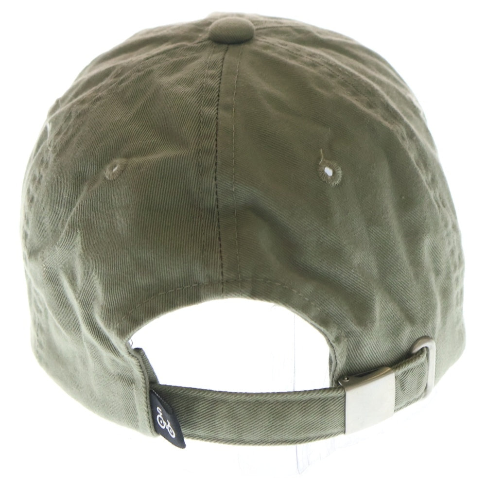 NO BRAND(ノーブランド) KINASHI CYCLE 木梨サイクル フロント刺? 6パネルキャップ 帽子 カーキ 975663001