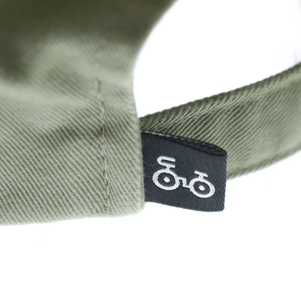 NO BRAND(ノーブランド) KINASHI CYCLE 木梨サイクル フロント刺? 6パネルキャップ 帽子 カーキ 975663001