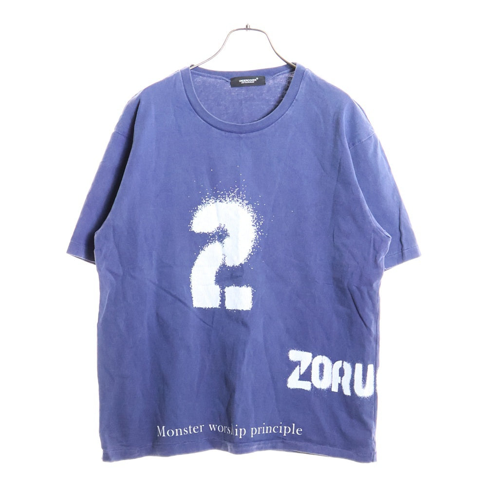 UNDERCOVER(アンダーカバー) 19SS ZORUGE TEE 両面プリント クルーネック半袖Tシャツ カットソー パープル UCW4814