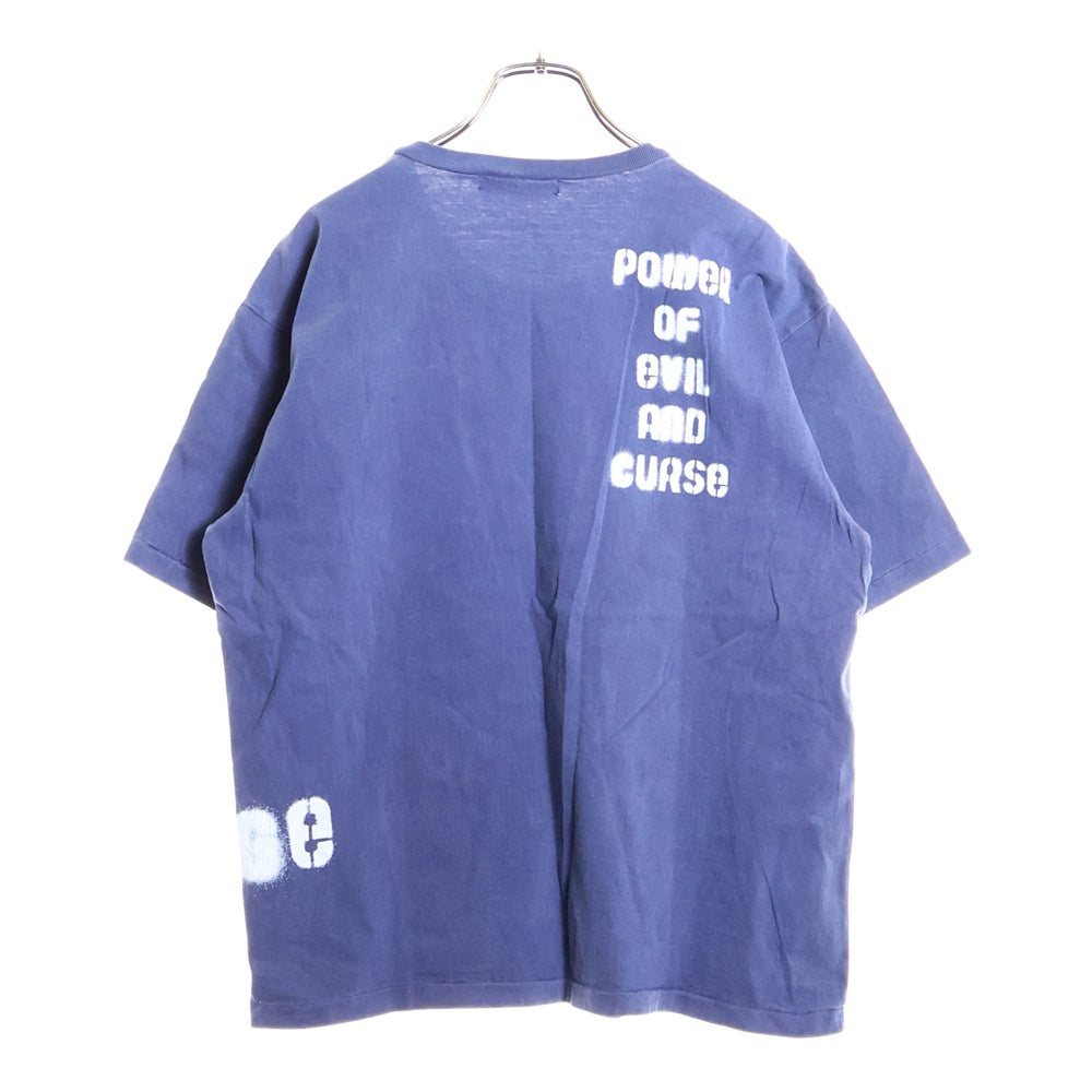UNDERCOVER(アンダーカバー) 19SS ZORUGE TEE 両面プリント クルーネック半袖Tシャツ カットソー パープル UCW4814
