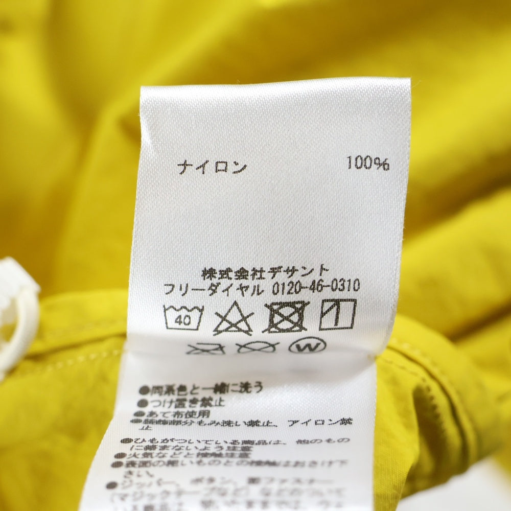 DESCENTE(デサント) 19SS ZIP UP PARKA ナイロン フーデッド ジップ