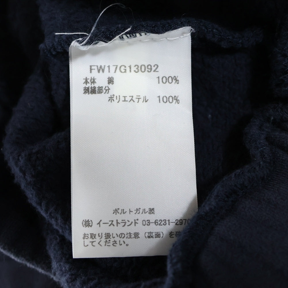 EACH×OTHER(イーチ アザー) フロントエンブロイダリー ラウンドモックネック スウェットトレーナー レディース FW17G13092