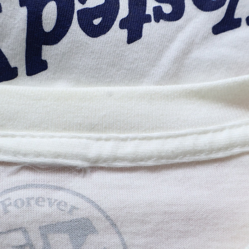 WASTED YOUTH(ウェイステッドユース) 22SS ×Budweiser バドワイザー クラウンロゴプリント クルーネック半袖Tシャツ カットソー ホワイト