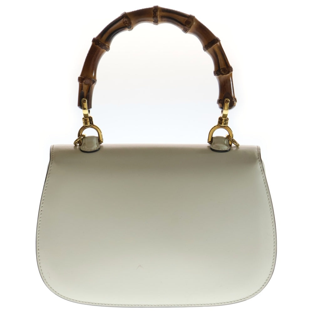 GUCCI(グッチ) バンブー 1947 スモール ターンロック 2WAY レザー