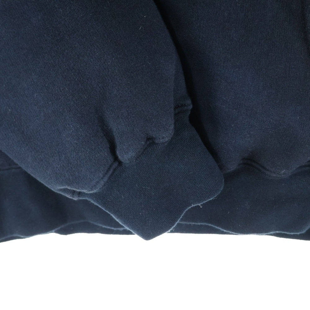 CHROME HEARTS(クロムハーツ) OLD CH PLUS オールド CHプラスバックブリント 裏地サーマル スウェット プルオーバーパーカー ブラック