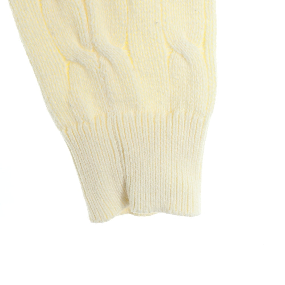 POLO RALPH LAUREN(ポロラルフローレン) タートルネック ケーブルニットセーター アイボリー