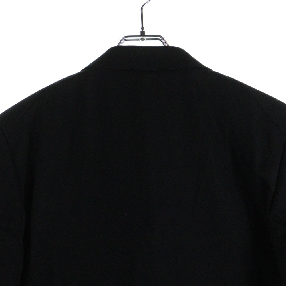 COMME des GARCONS HOMME DEUX(コムデギャルソン オムドゥ) 25AW ダブルジップアップ ウール テーラードジャケット ブラック