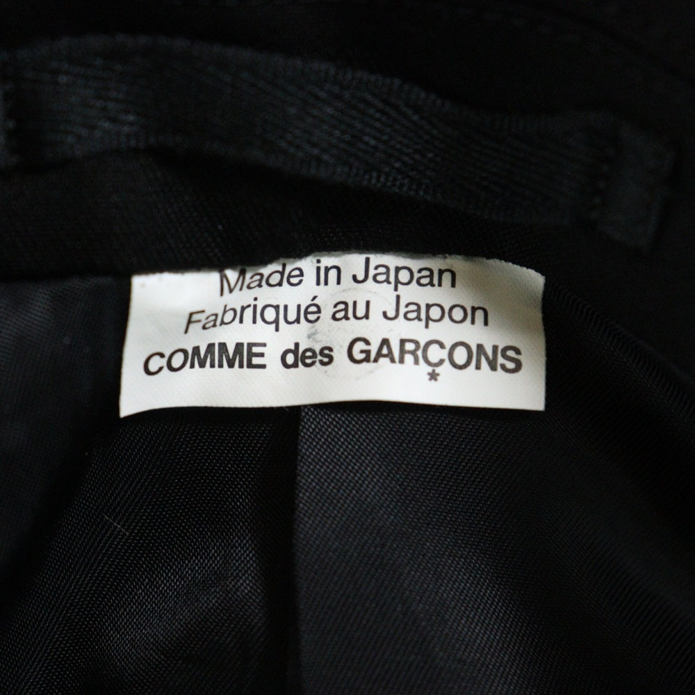 COMME des GARCONS HOMME DEUX(コムデギャルソン オムドゥ) 25AW ダブルジップアップ ウール テーラードジャケット ブラック
