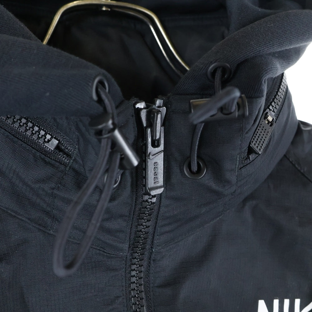 NIKE(ナイキ) 22AW ×sacai Full Zip Hoodie サカイ フルジップフーディ パーカー ブラック DQ9030-010