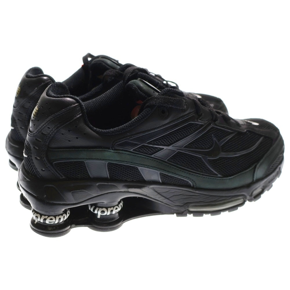 NIKE(ナイキ) ×SUPREME SHOX RIDE 2 シュプリーム ショックス ライド ローカットスニーカー ブラック US8/26cm DN1615-001