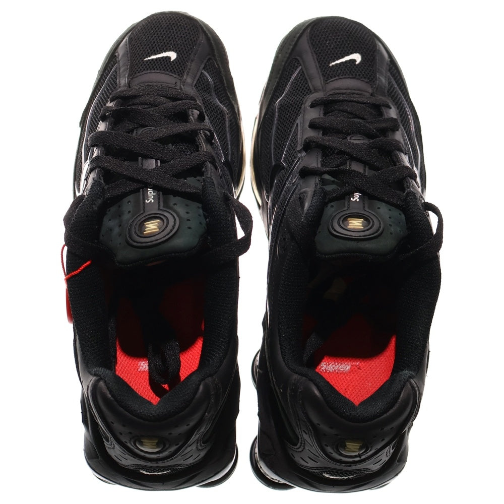 NIKE(ナイキ) ×SUPREME SHOX RIDE 2 シュプリーム ショックス ライド ローカットスニーカー ブラック US8/26cm DN1615-001