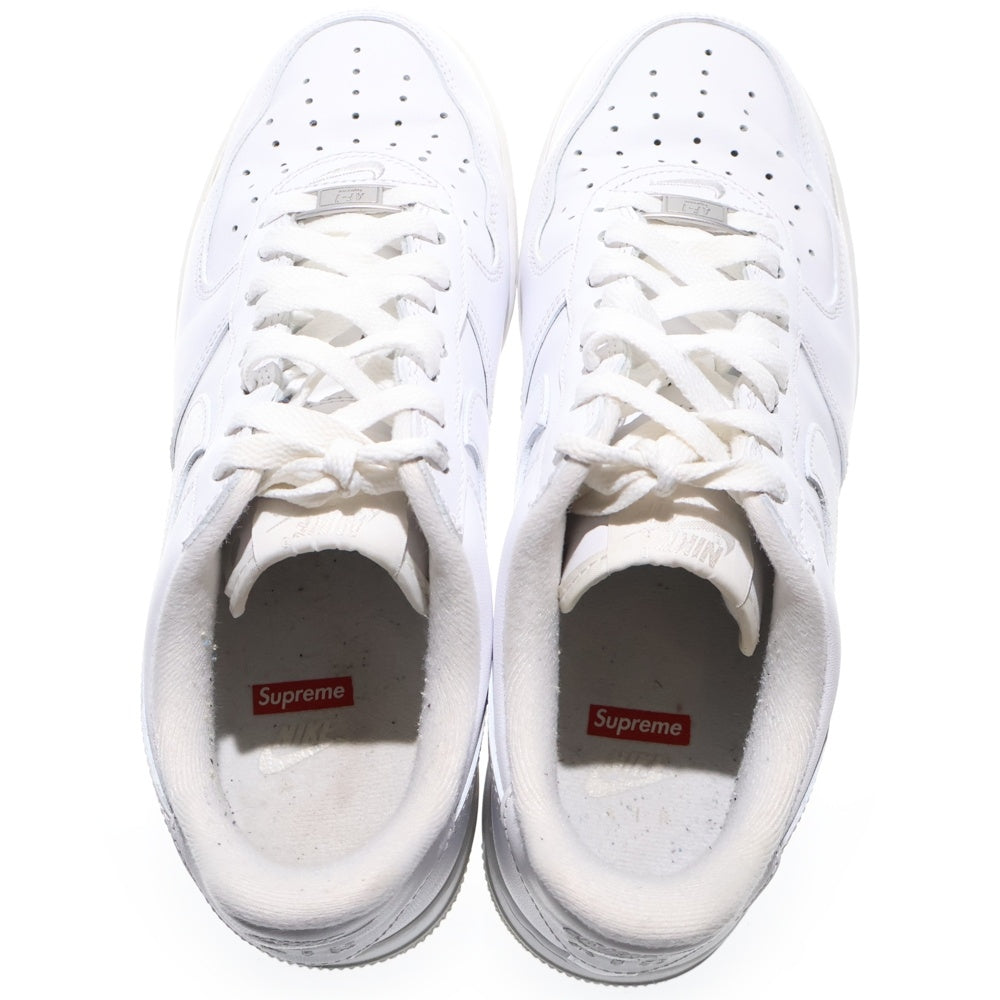 NIKE(ナイキ) ×SUPREME AIR FORCE 1 LOW シュプリーム エアフォース ローカットスニーカー ホワイト US8/26cm CU9225-100