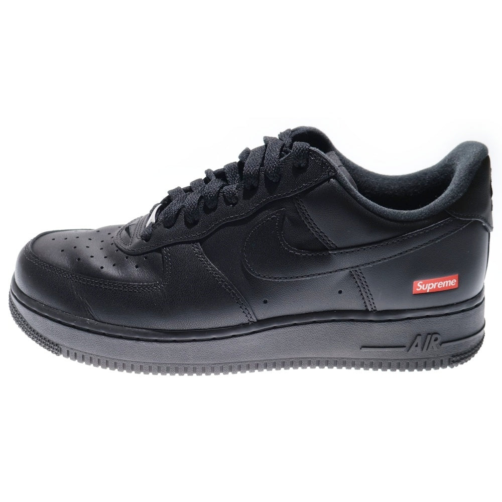 NIKE(ナイキ) ×SUPREME AIR FORCE 1 LOW エアフォース1 ローカットスニーカー ブラック US8/26cm CU9225-001