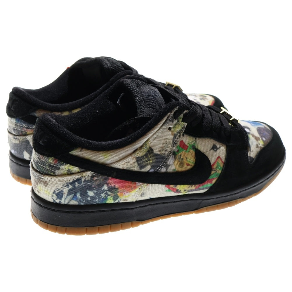 NIKE SB(ナイキエスビー) 23AW ×SUPREME DUNK LOW QS Rammellzee シュプリーム ダンクロー ラメルジー ローカットスニーカー US8/26cm FD8778-001