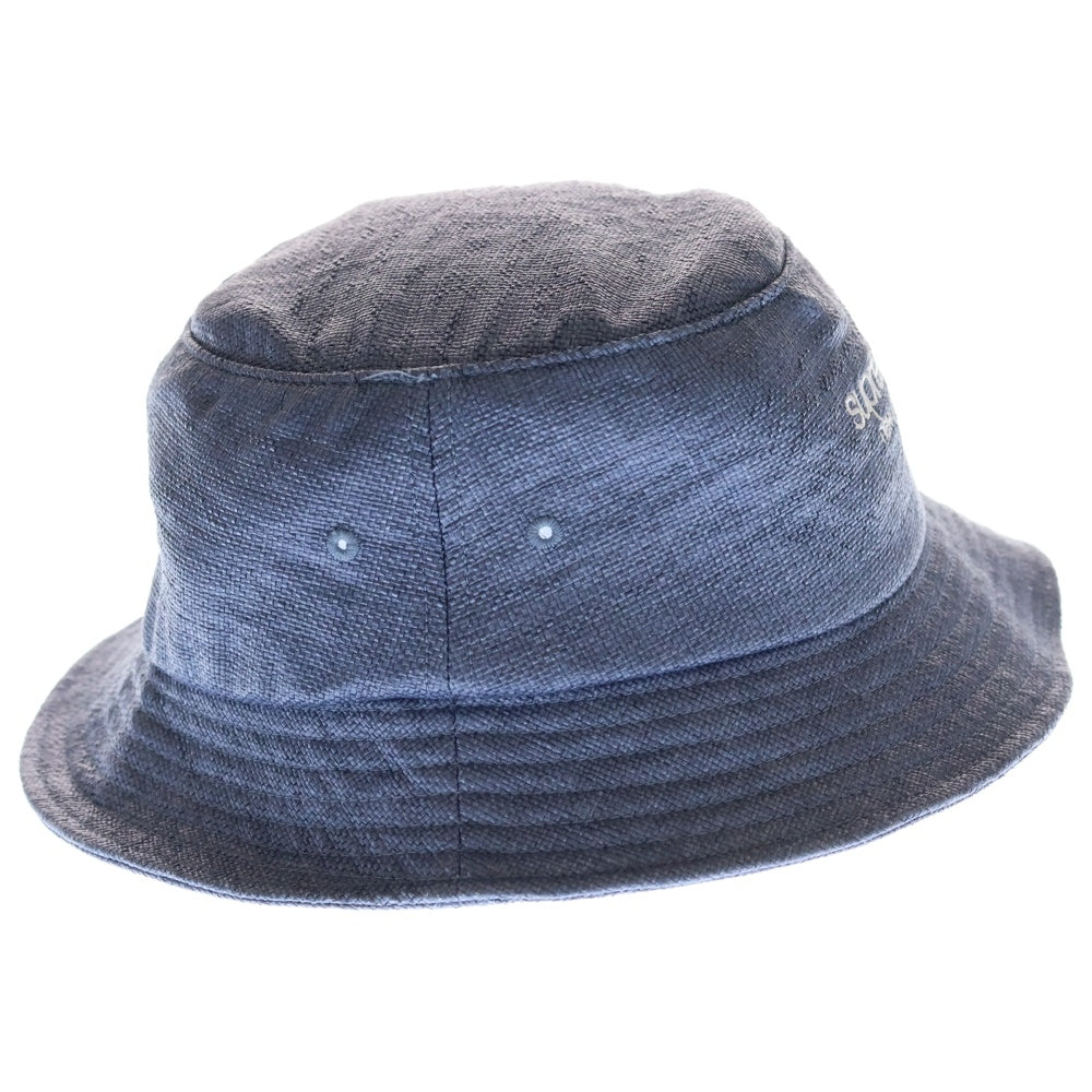 SUPREME(シュプリーム) 22SS Raffia Crusher ラフィアクラッシャー バケットハット 帽子 ライトブルー