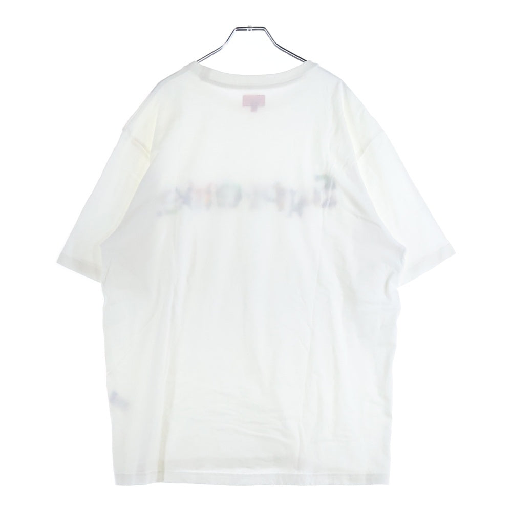 SUPREME(シュプリーム) 23SS Animal Kingdom S/S Top アニマルキングダム ロゴエンブロイダリー クルーネック半袖Tシャツ カットソー ホワイト