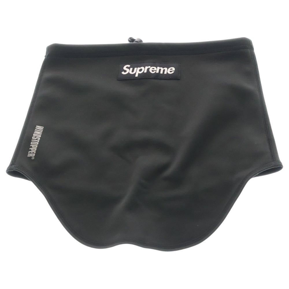 SUPREME(シュプリーム) 21AW WINDSTOPPER Neck Gaiter ウィンドストッパー ネックゲーター ネックウォーマー ブラック