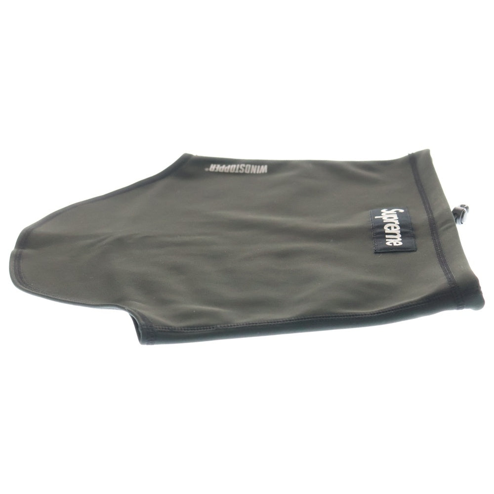 SUPREME(シュプリーム) 21AW WINDSTOPPER Neck Gaiter ウィンドストッパー ネックゲーター ネックウォーマー ブラック