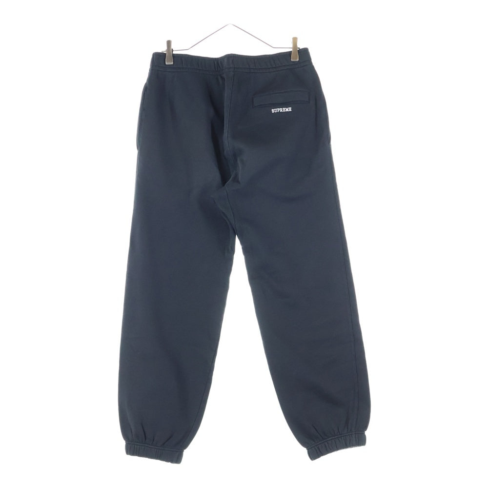 NIKE(ナイキ) 18AW ×SUPREME Sweat Pants シュプリーム ロゴエンブロイダリー スウェットパンツ ブラック