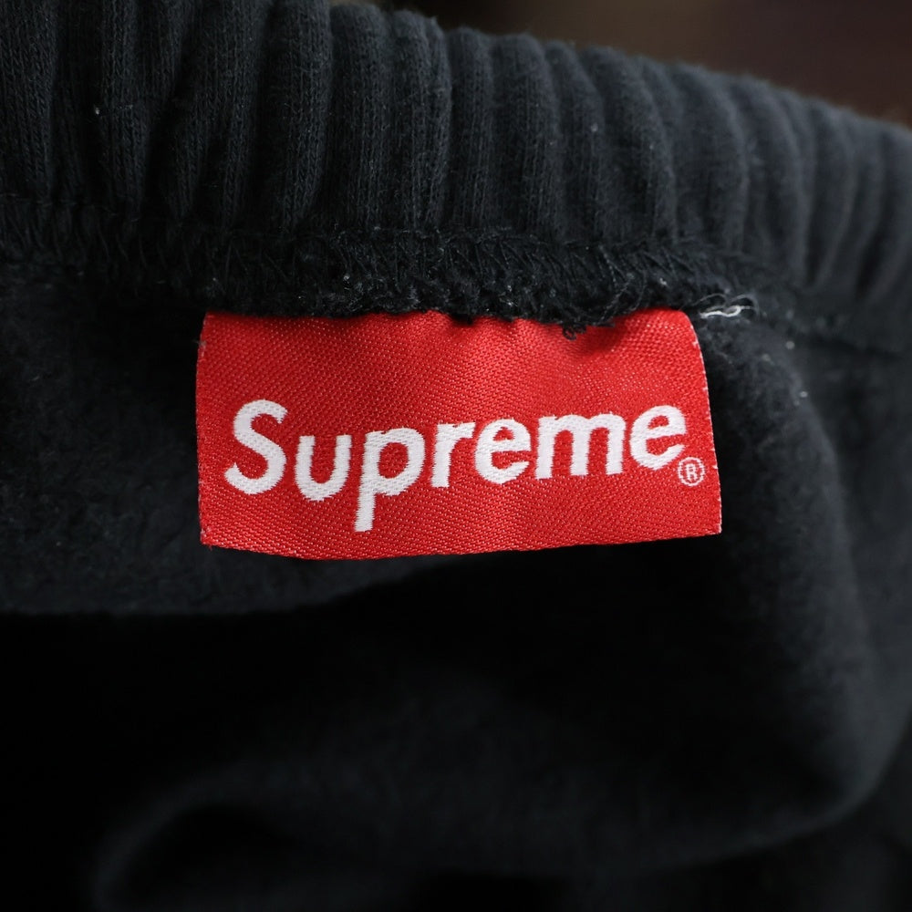 SUPREME(シュプリーム) 20SS Color Blocked Sweatpant ロゴプリント カラーブロックド スウェットパンツ ブラック