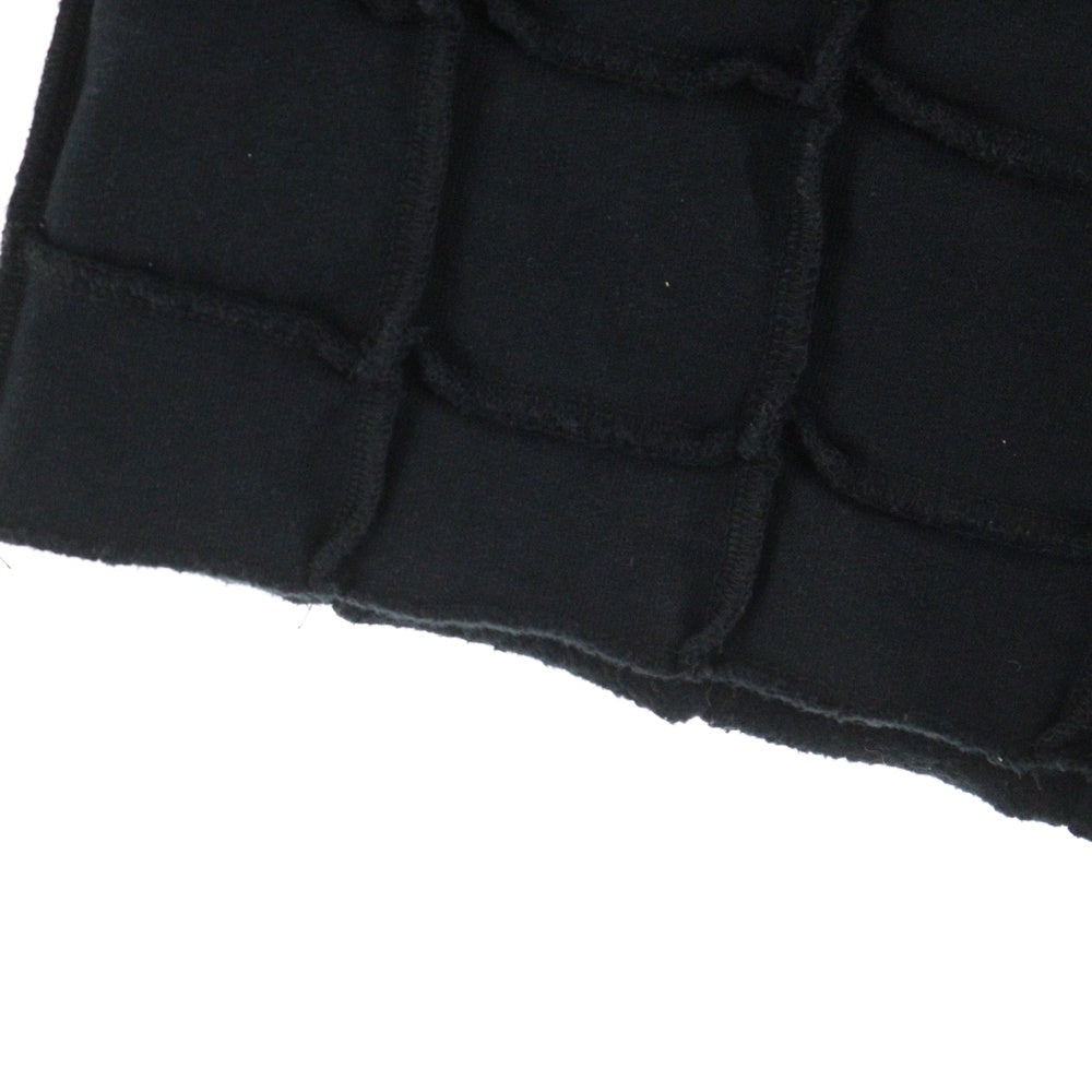 SUPREME(シュプリーム) 22SS Reverse Patchwork Sweatshort リバースパッチワーク スウェットショート ハーフパンツ ブラック