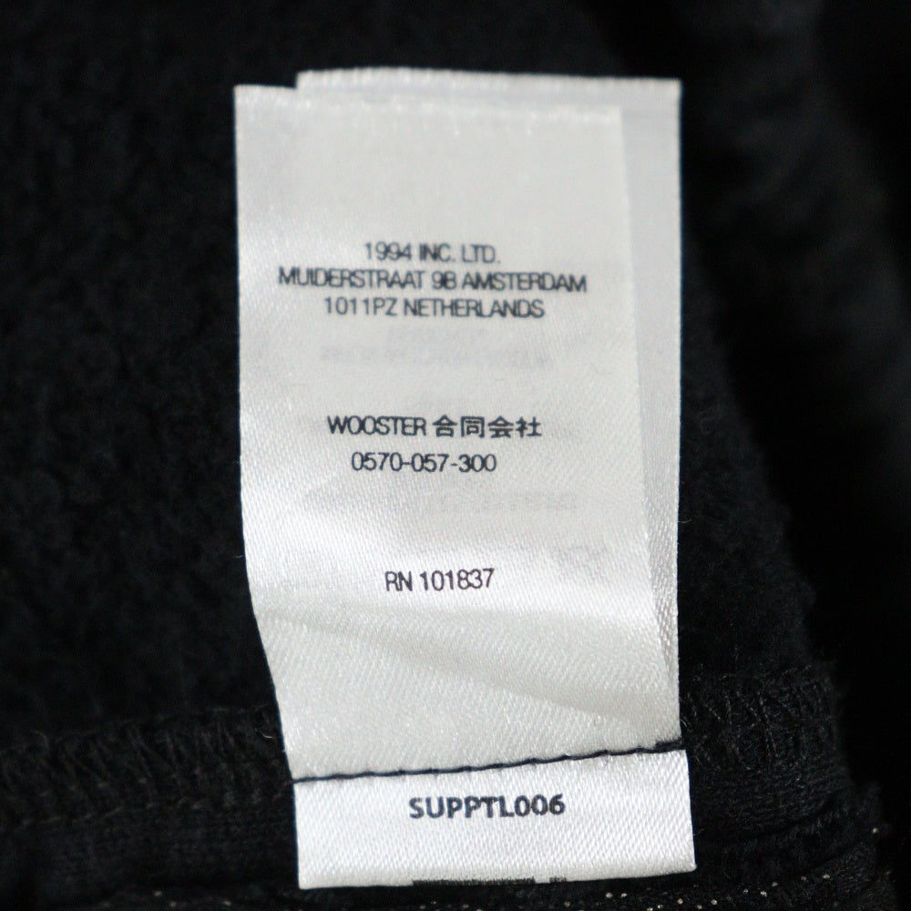 SUPREME(シュプリーム) 22SS Reverse Patchwork Sweatshort リバースパッチワーク スウェットショート ハーフパンツ ブラック