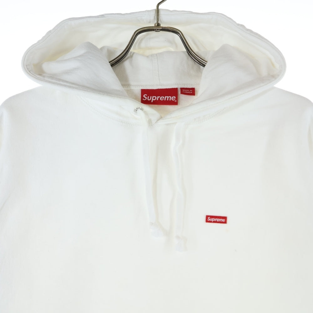 SUPREME(シュプリーム) Small Box Logo Hooded Sweatshirts スモールボックスロゴ プルオーバーパーカー スウェットフーディ ホワイト