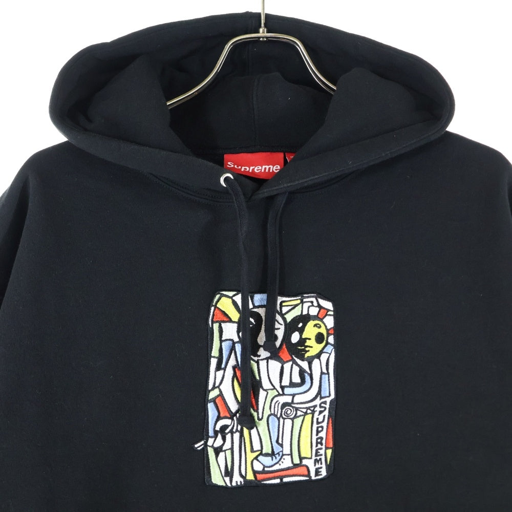 SUPREME(シュプリーム) 23AW Neil Blender Mosaic Hooded Sweatshirt ニール ブレンダー モザイク プルオーバーパーカー スウェットフーディ ブラック