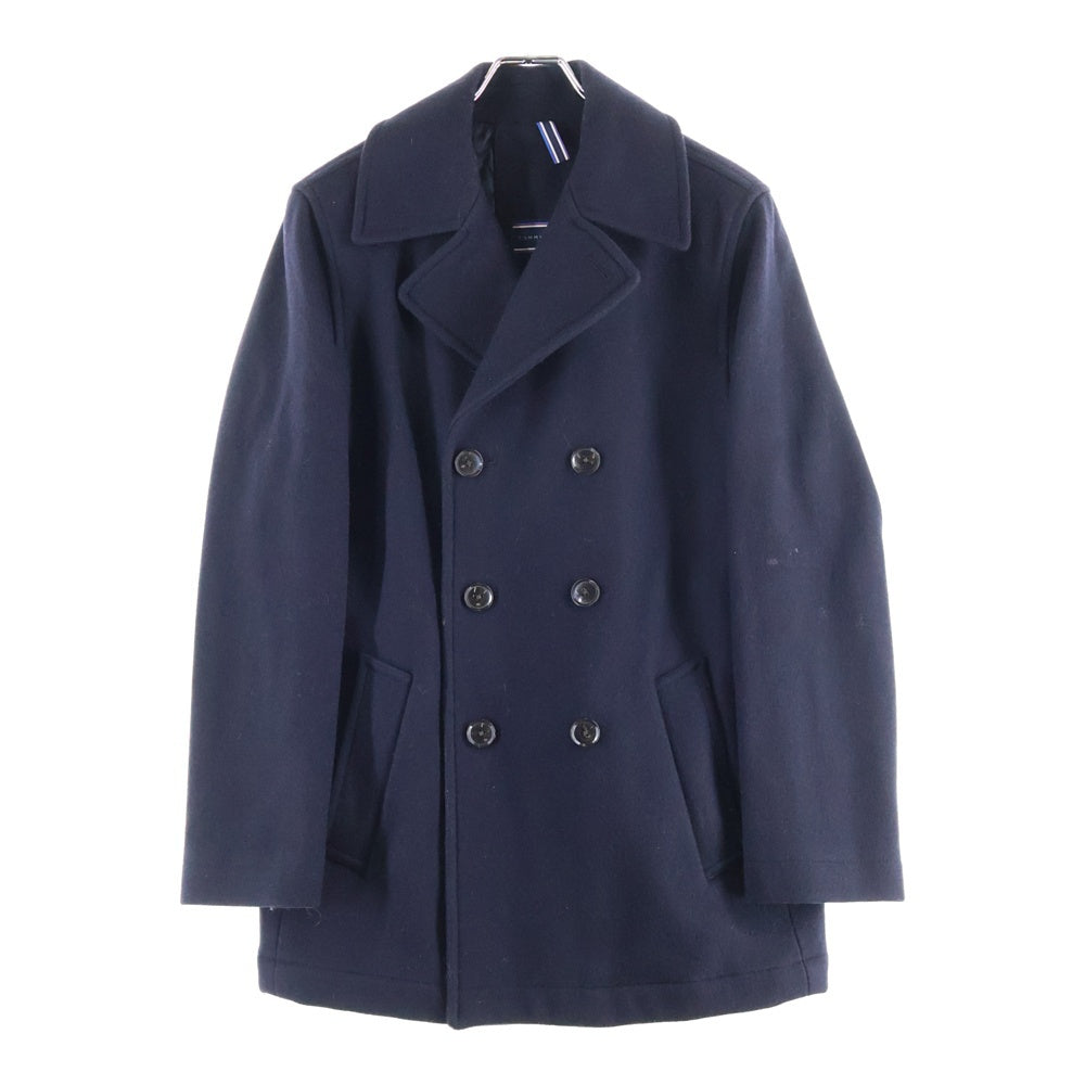 TOMMY HILFIGER(トミーヒルフィガー) ウール 中綿 Pコート ジャケット ブラック 0857866199-403