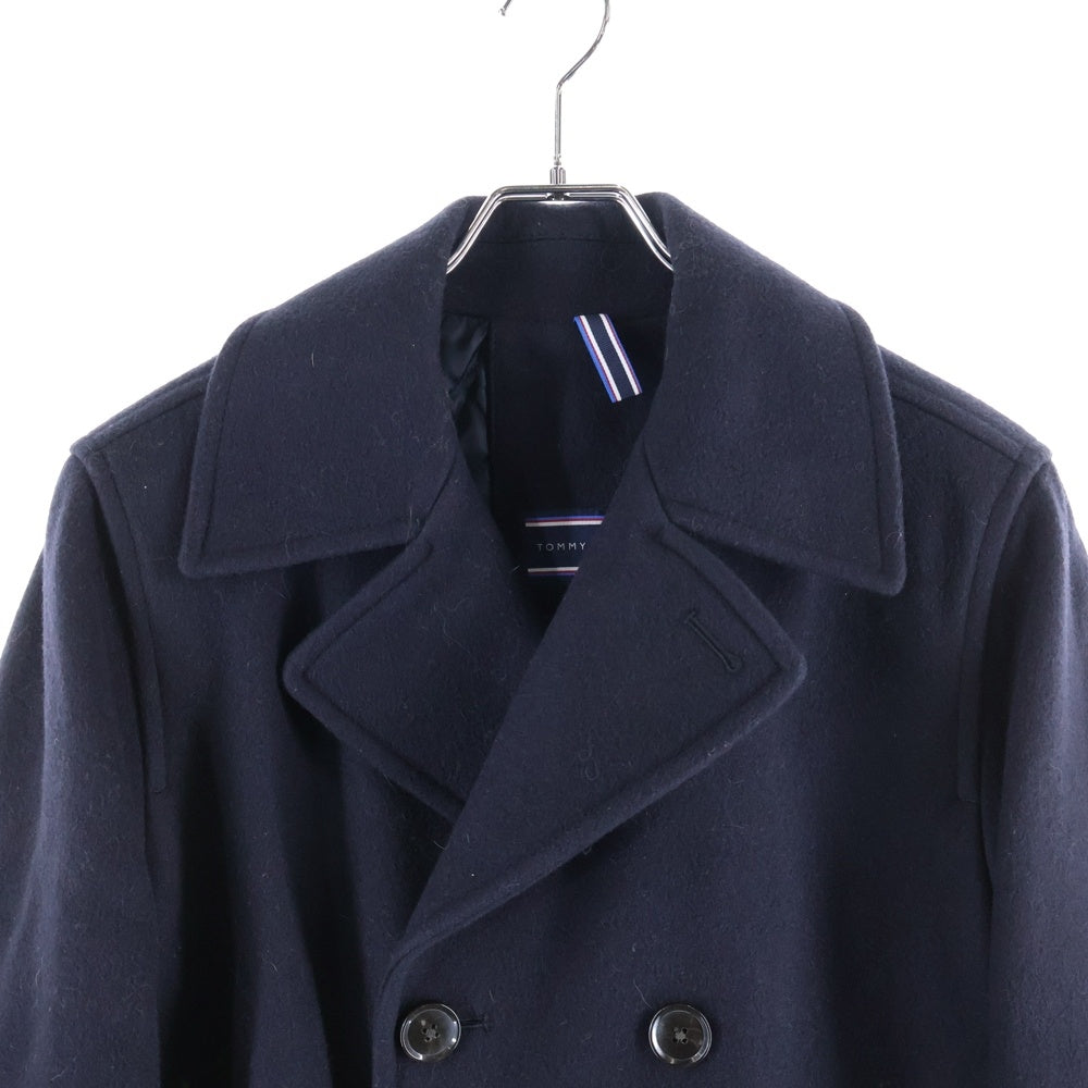 TOMMY HILFIGER(トミーヒルフィガー) ウール 中綿 Pコート ジャケット ブラック 0857866199-403