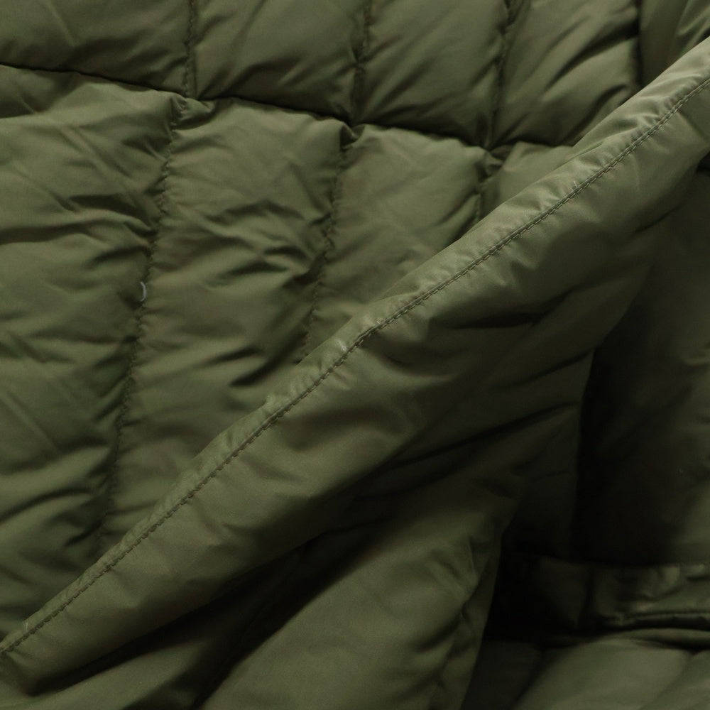 TOMMY HILFIGER(トミーヒルフィガー) ファーフード付き ナイロン ダウンコート ジャケット カーキ レディース WW0WW21015