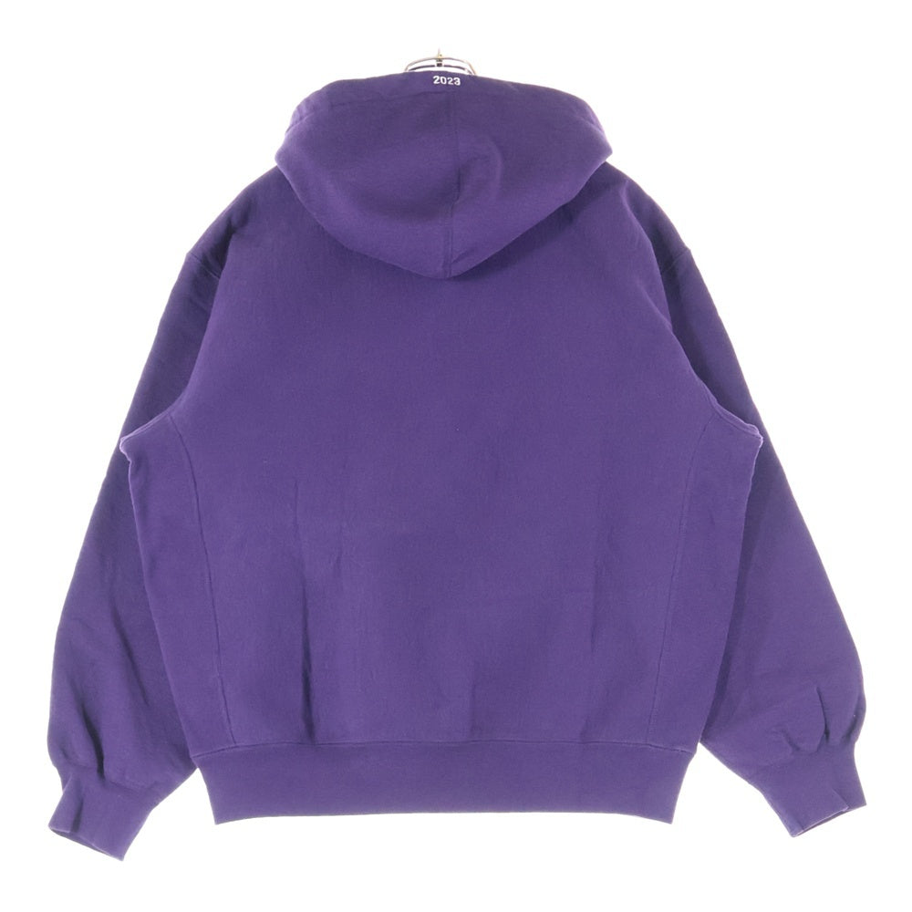 SUPREME(シュプリーム) 23AW Box Logo Hooded Sweatshirt ボックスロゴ フーデッド スウェット プルオーバーパーカー パープル