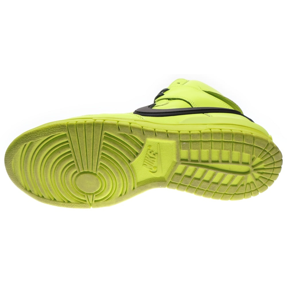 NIKE(ナイキ) ×AMBUSH DUNK HIGH FLASH LIME アンブッシュ ダンク フラッシュライム ハイカットスニーカー ネオングリーン US9.5/27.5cm CU7544-300