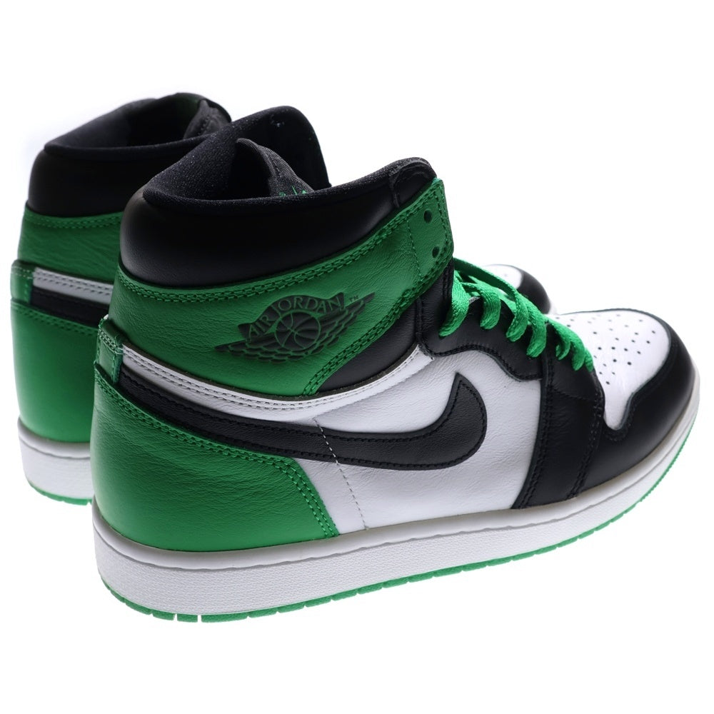 NIKE(ナイキ) AIR JORDAN 1 RETRO HIGH OG LUCKY GREEN エアジョーダン1 レトロ ラッキーグリーン ハイカットスニーカー グリーン/ホワイト US9.5/27.5cm DZ5485-031