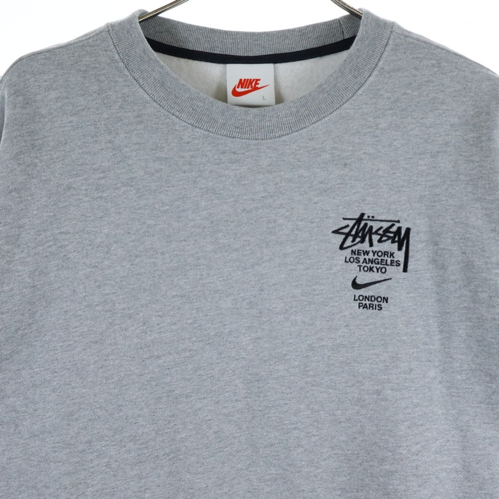 NIKE(ナイキ) 21SS ×Stussy International Crewneck Sweatshirt