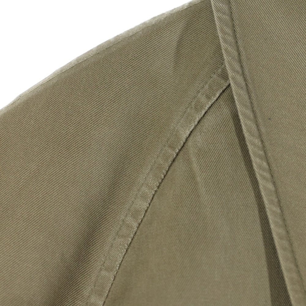 BURBERRYS(バーバリーズ) 裏地ノヴァチェック ステンカラーコート カーキ