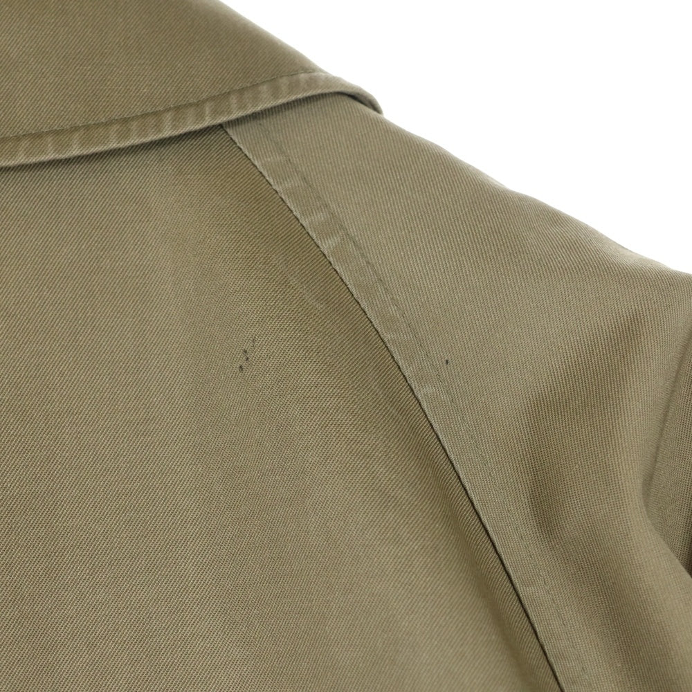 M134 バーバリーズ　ノバチェック　カーキ　コート　S M134 バーバリーズ ノバチェック カーキ コート S