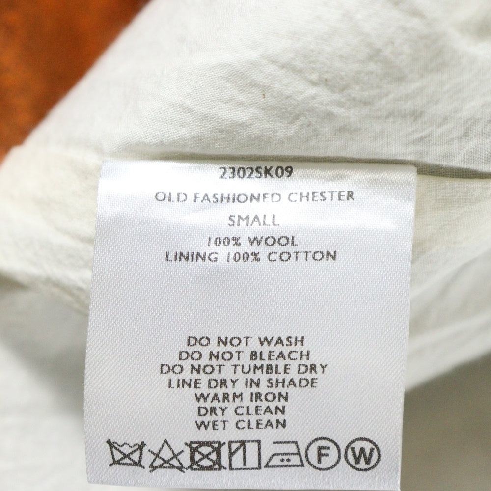 SHINYA KOZUKA(シンヤコズカ) 23AW WOOL DUCK CANVAS CHESTERCOAT